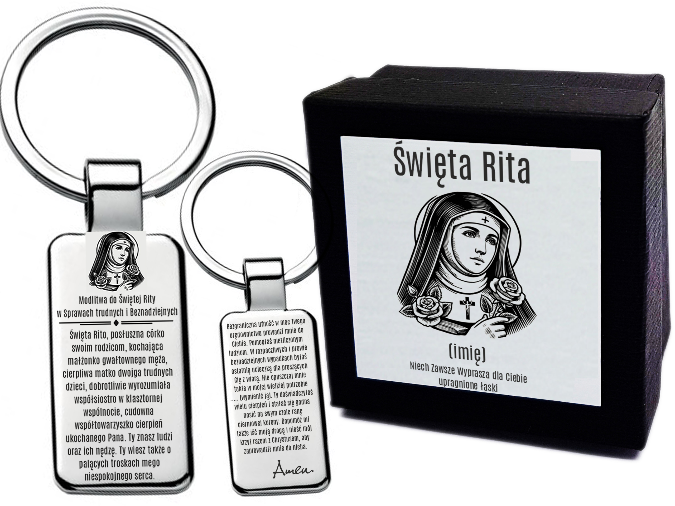 Św Rita - Miniaturka