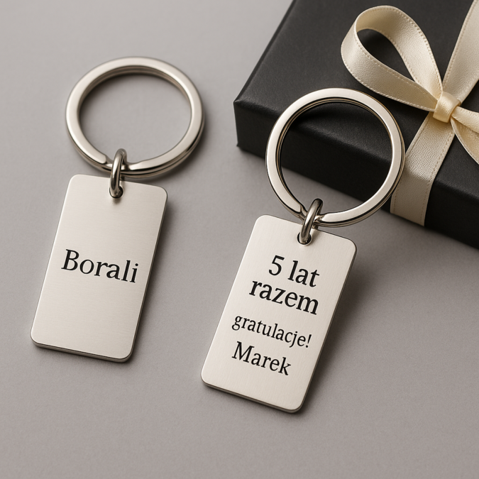 🎓 Breloki z grawerem dla firm – elegancki prezent dla pracowników i partnerów biznesowych 💼🔑