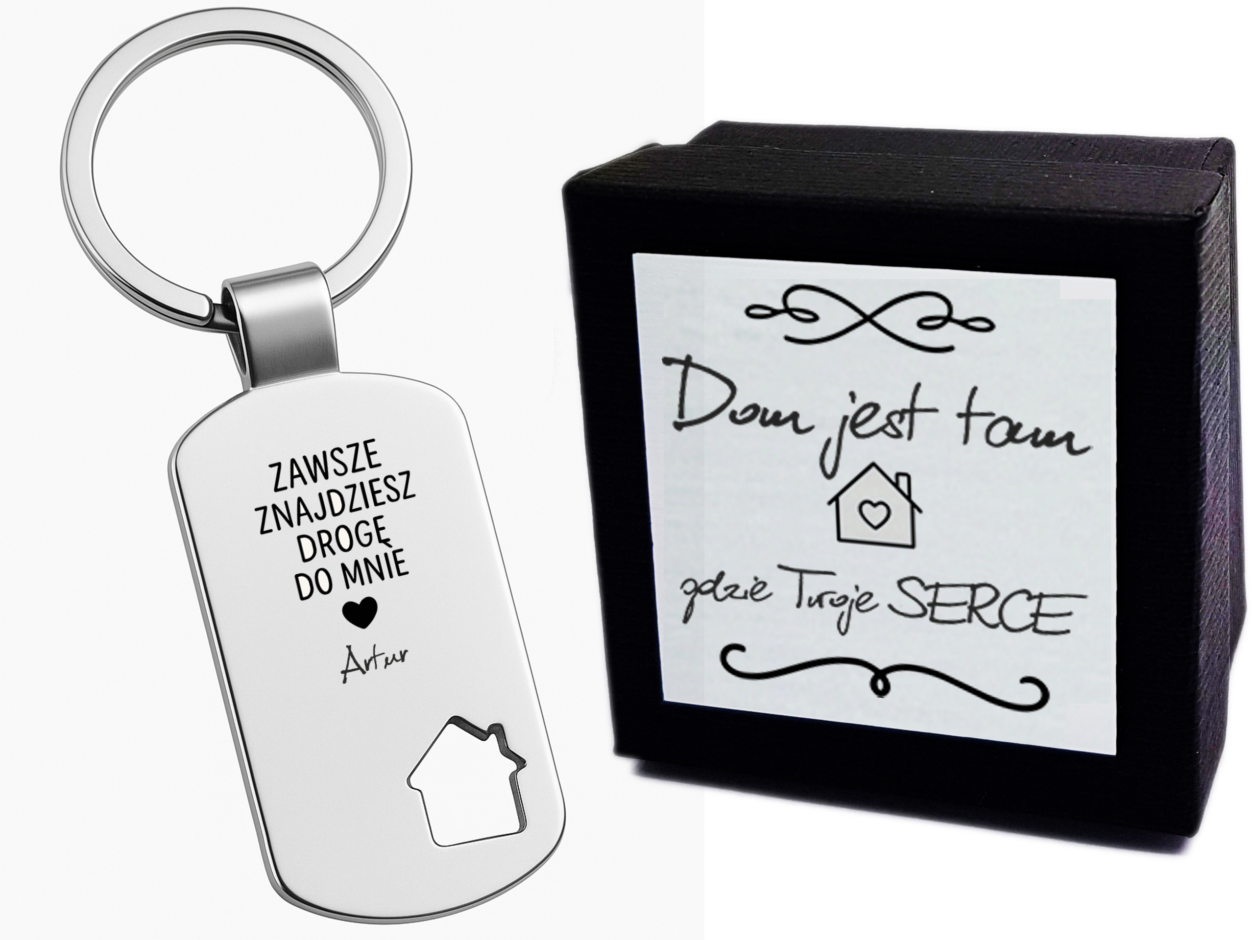 Brelok płaski - domek -MINIATURKA8