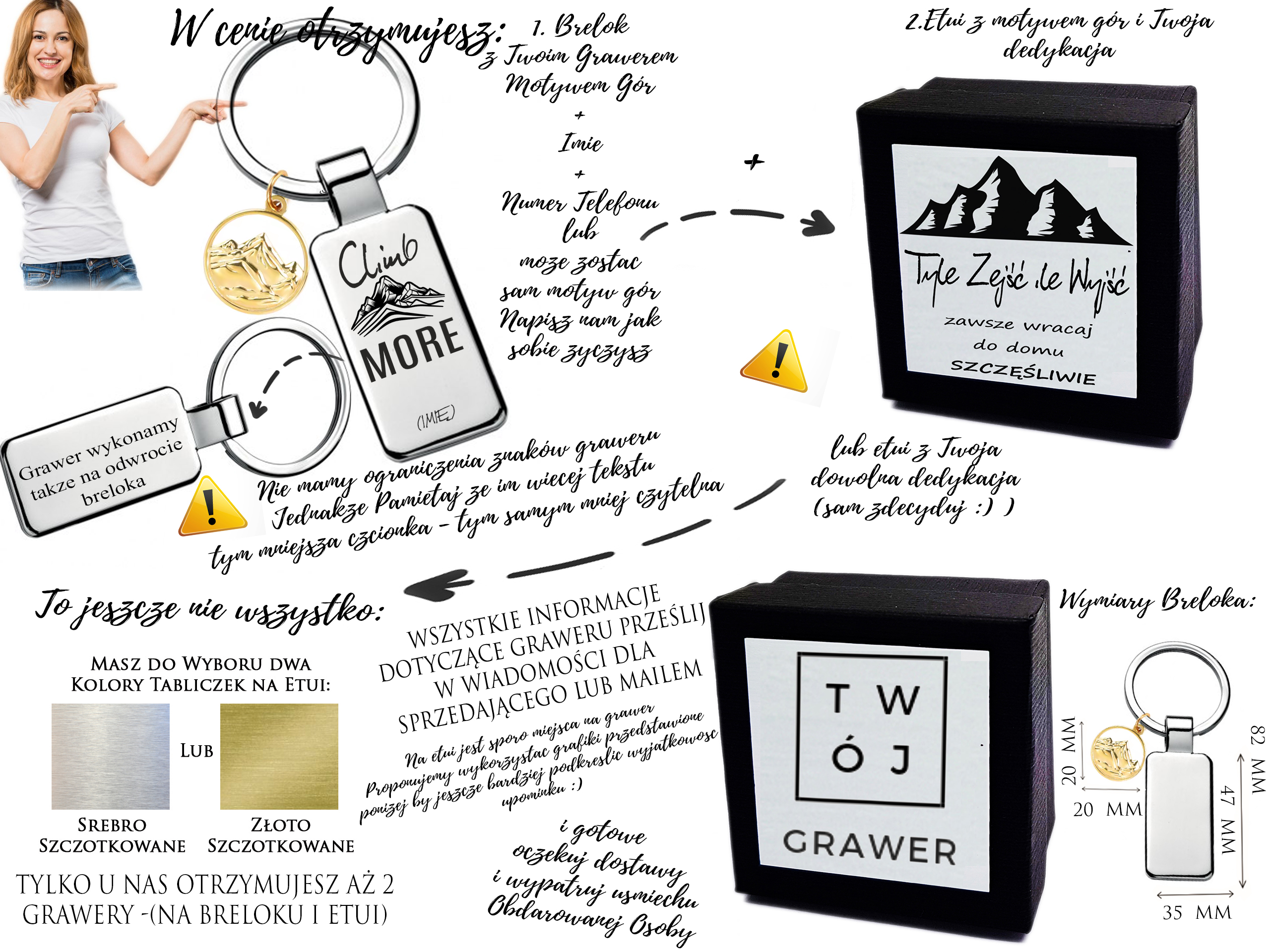 Brelok z motywem gór – idealny prezent dla miłośnika gór, tatromaniaka i pasjonata górskich wędrówek24