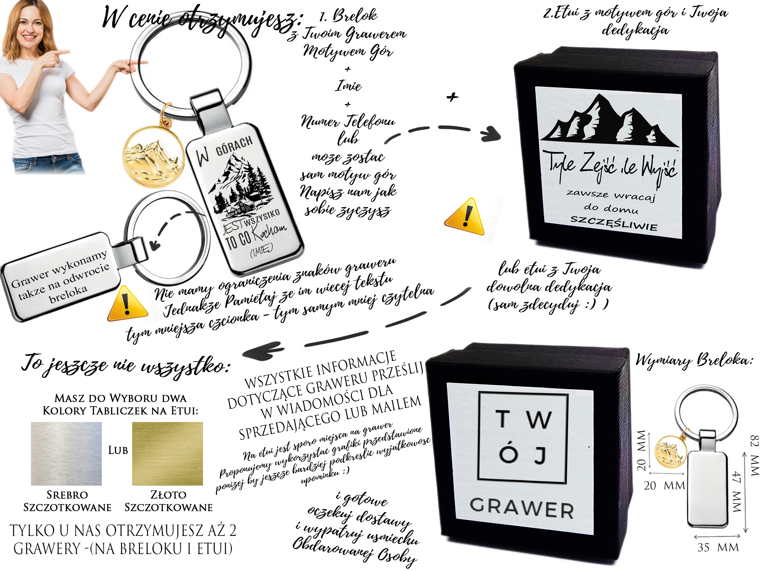 Brelok z motywem gór – idealny prezent dla miłośnika gór, tatromaniaka i pasjonata górskich wędrówek5