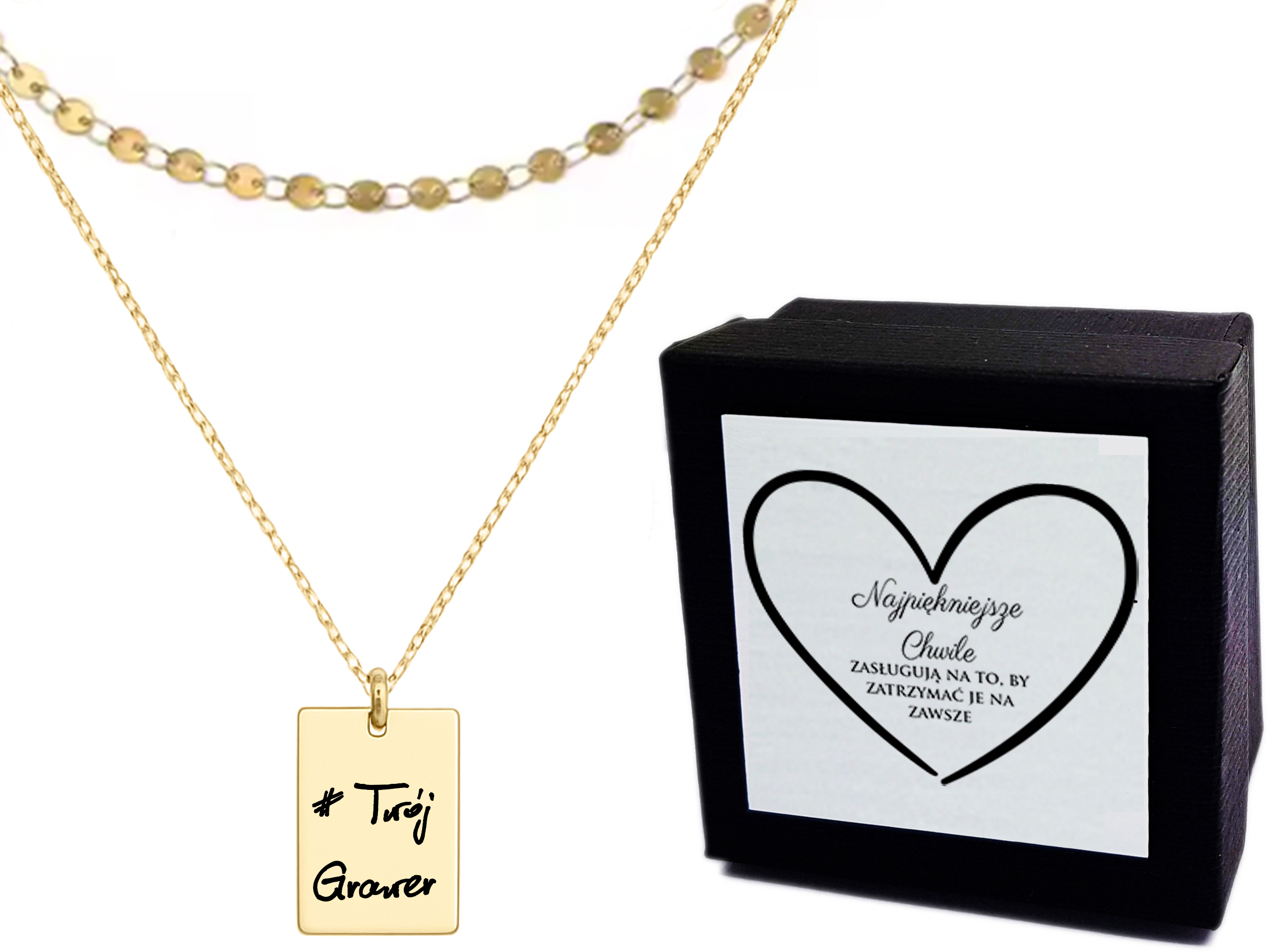 Naszyjnik niesmiertelnik + choker - Miniaturka