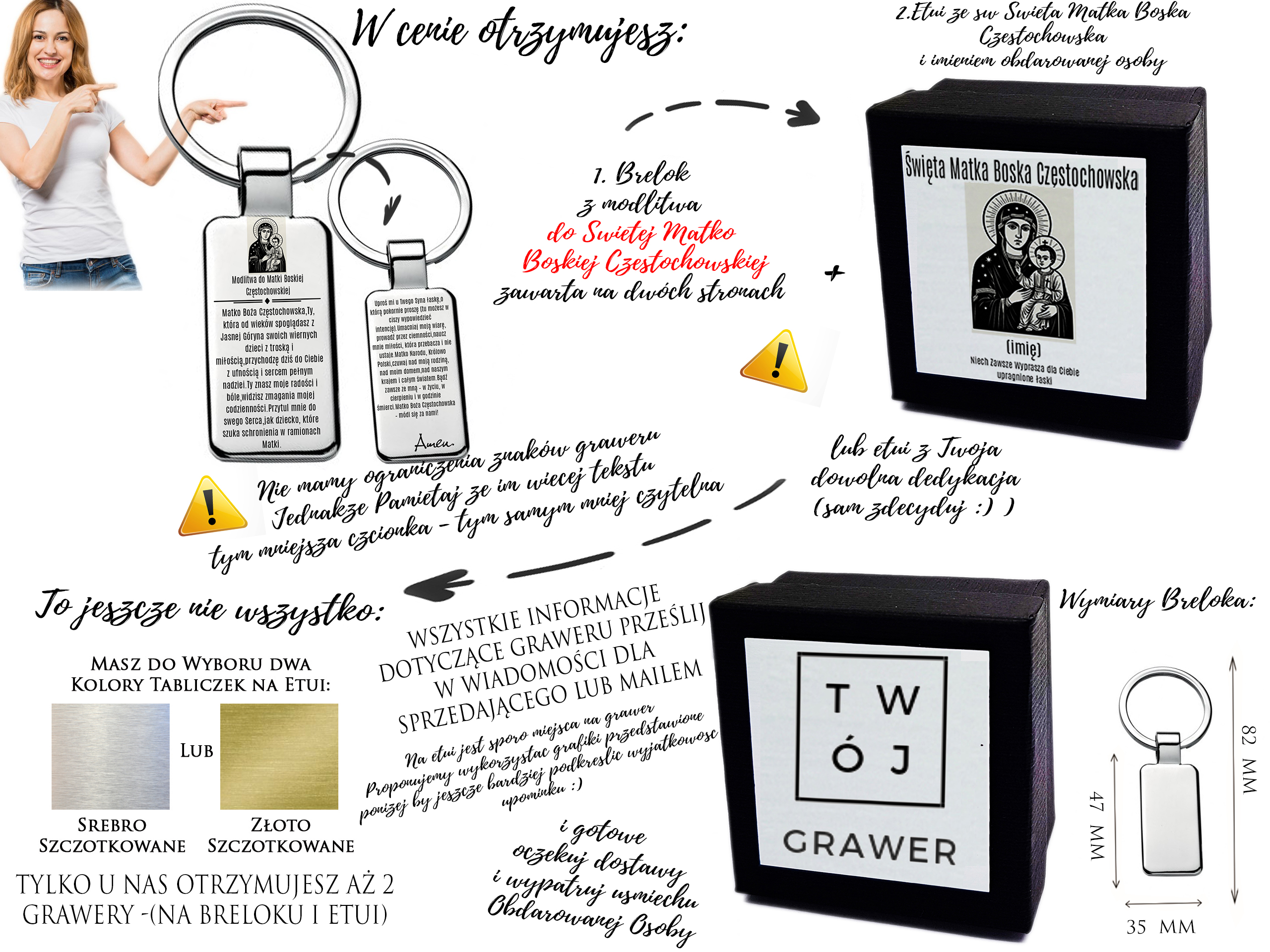 Św Matka Boska Czestochowska - Opis