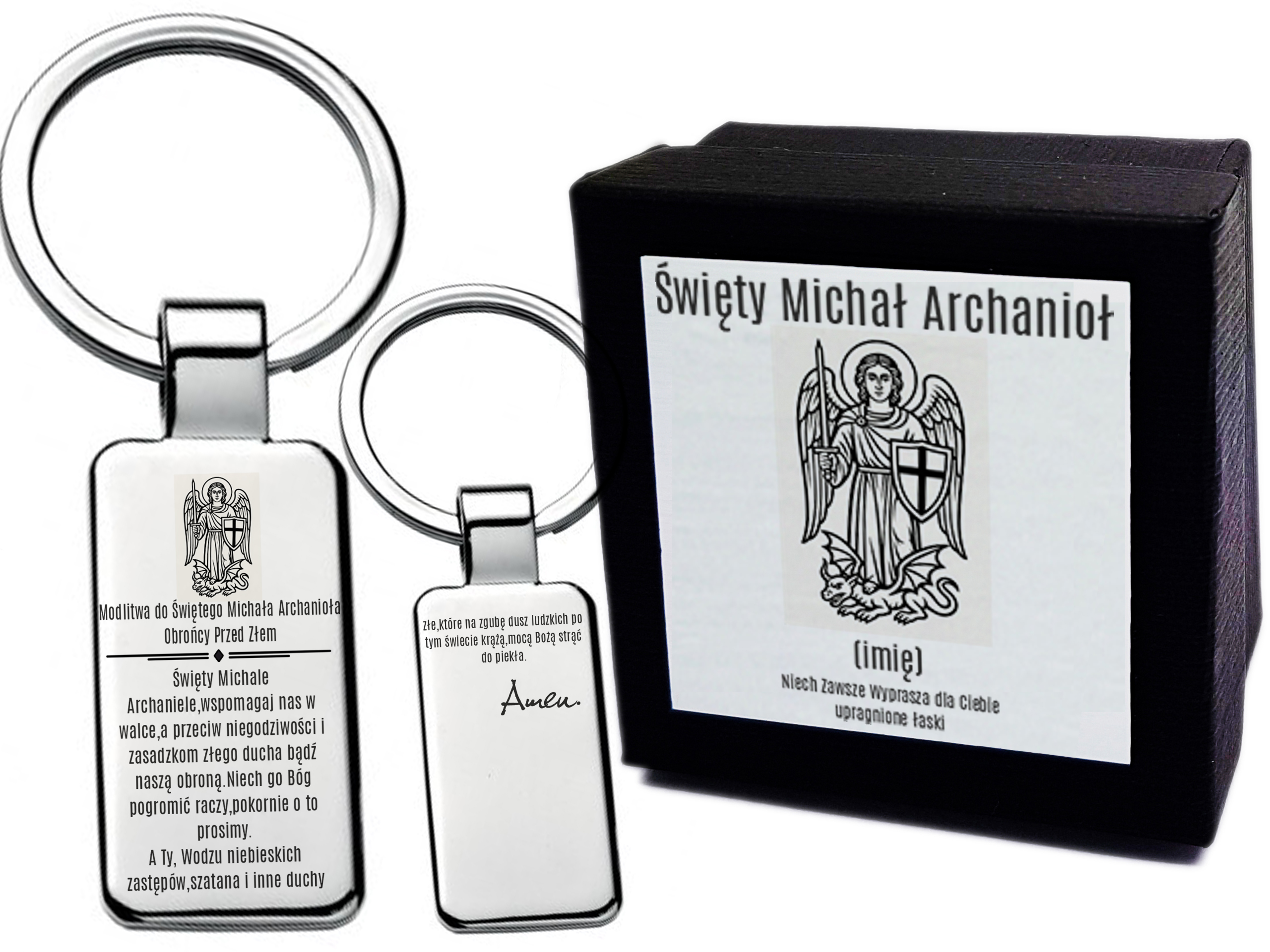 Św Michał Archanioł - Miniaturka - obronca przed zlem