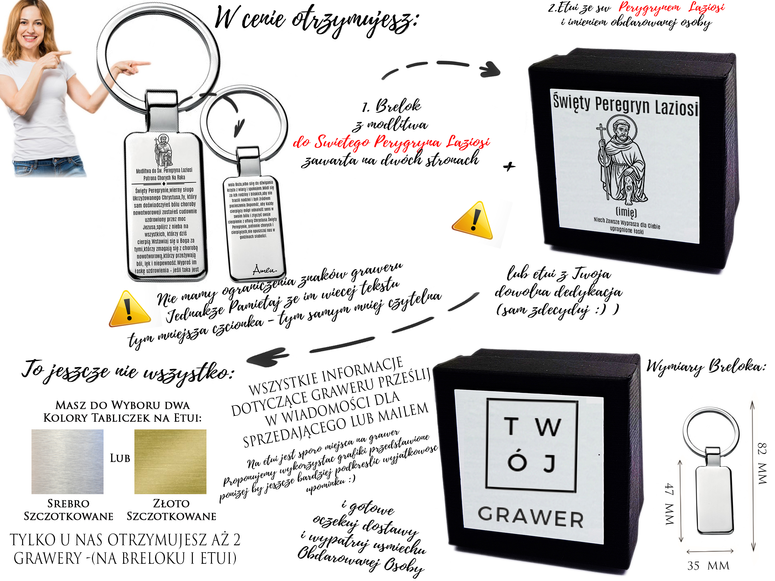 Św Peregryn Laziosi- Opis