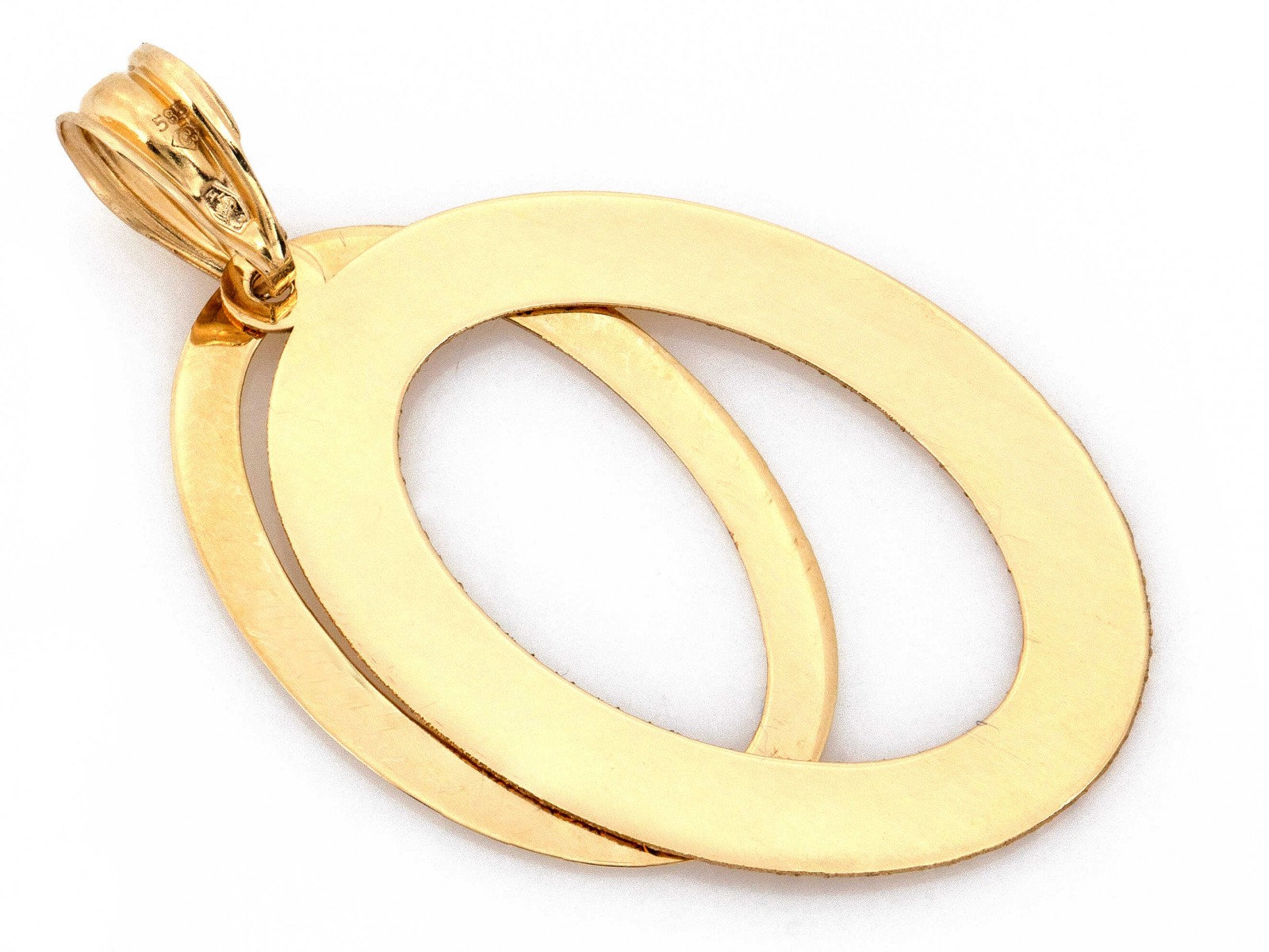 Zawieszka Owalna diamentowana (3)