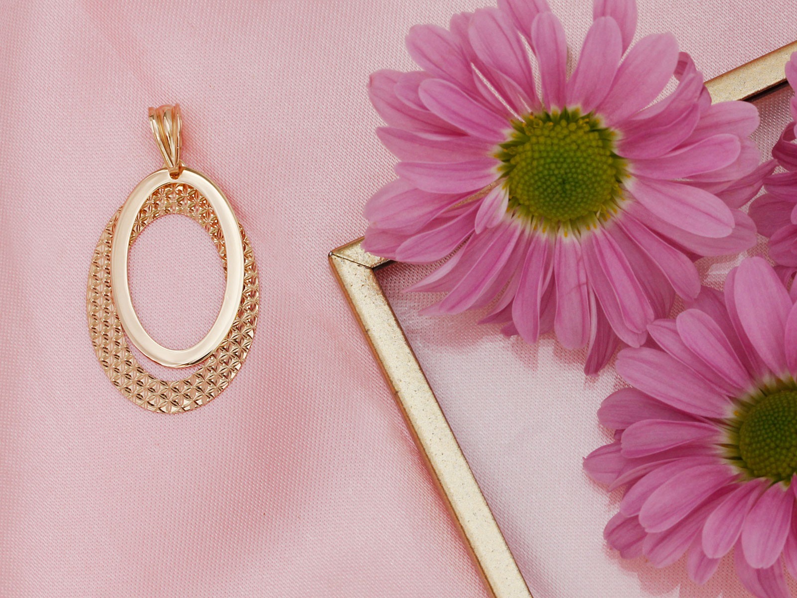 Zawieszka Owalna diamentowana (5)