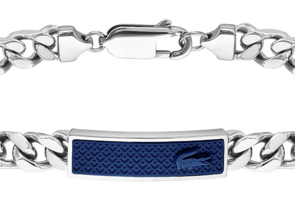 Bransoletka - Stalowy - Logo - Lacoste - Męska - Prezent dla niego Set And Match (2040097)
