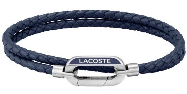 Bransoletka - Granatowa - Logo - Lacoste - Męska - Prezent dla niego Starboard (2040112)