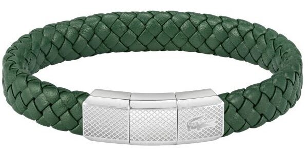 Bransoletka - Zielona - Logo - Lacoste - Męska - Prezent dla niego Rokel (2040284)