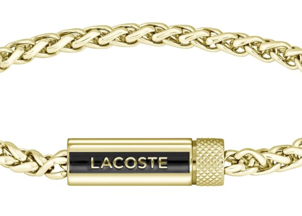 Bransoletka - Złota - Logo - Lacoste - Męska - Prezent dla niego Spelt (2040338)
