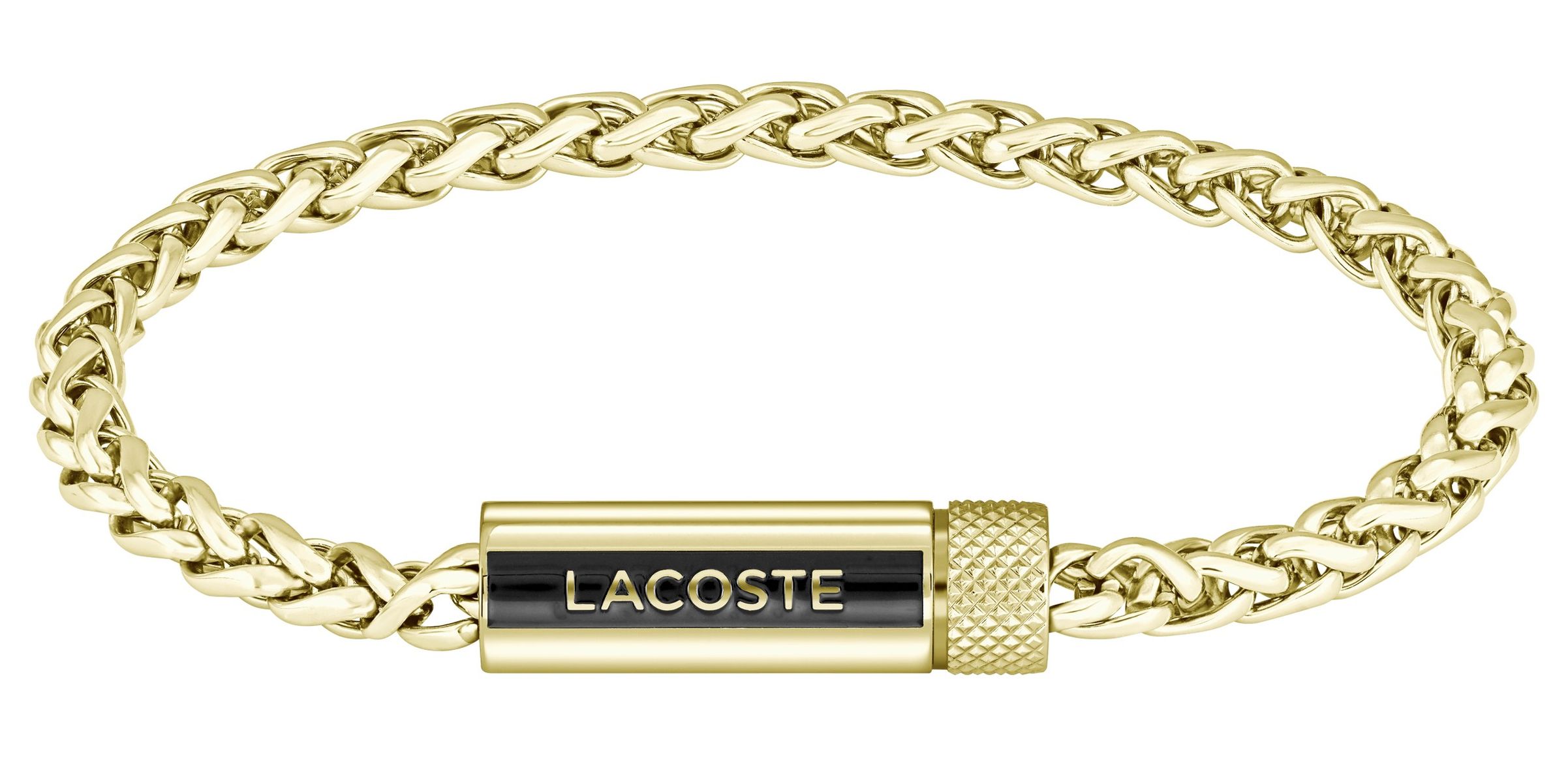 Bransoletka - Złota - Logo - Lacoste - Męska - Prezent dla niego Spelt (2040338)