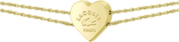 Bransoletka -Złota - Logo - Lacoste - Damska - Prezent dla niej Love My Croc (2040400) - obrazek 5
