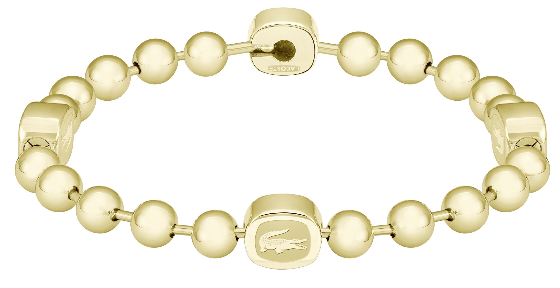 Bransoletka -Złota - Logo - Lacoste - Męska - Prezent dla niego Vigor (2040409) - obrazek 6