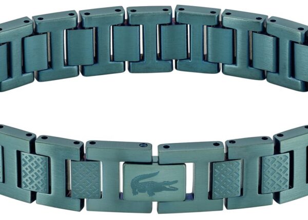 Bransoletka -Zielony - Logo - Lacoste - Męska - Prezent dla niego Metropole (2040420)