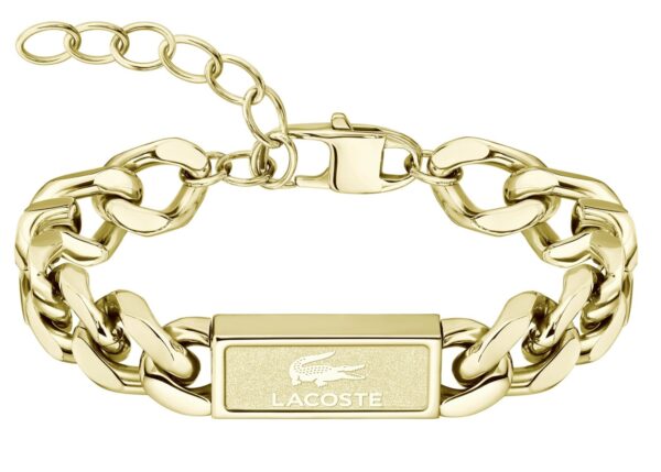 Bransoletka -Złota - Logo - Lacoste - Męska - Prezent dla niego Rockel (2040440)