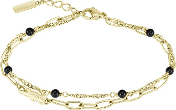 Bransoletka - Złota- Logo - Lacoste - Damska - Prezent dla niej Deva (2040458) - obrazek 4