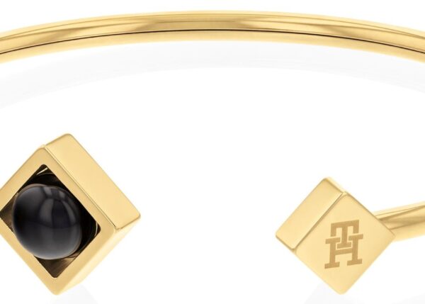 Bransoletka - Złota - Logo - Tommy Hilfiger - Damska - Prezent dla niej (2780795)