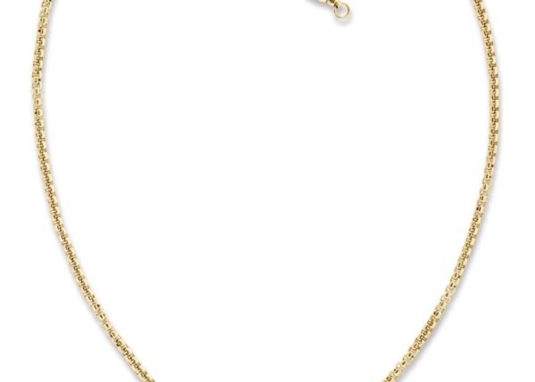 Naszyjnik - Złota - Logo - Tommy Hilfiger - Damski - Prezent dla niej (2780941)