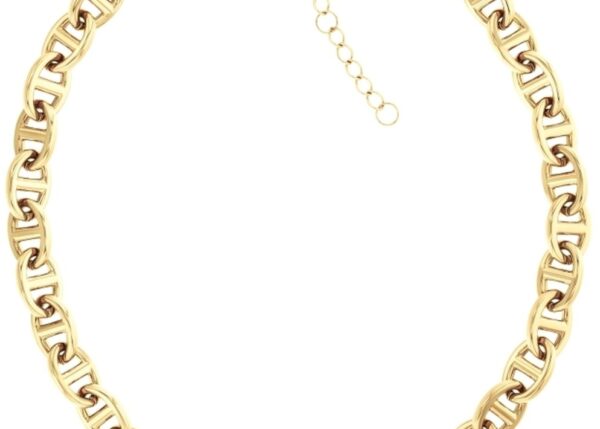 Naszyjnik - Złota - Logo - Tommy Hilfiger - Damski - Prezent dla niej (2781016)