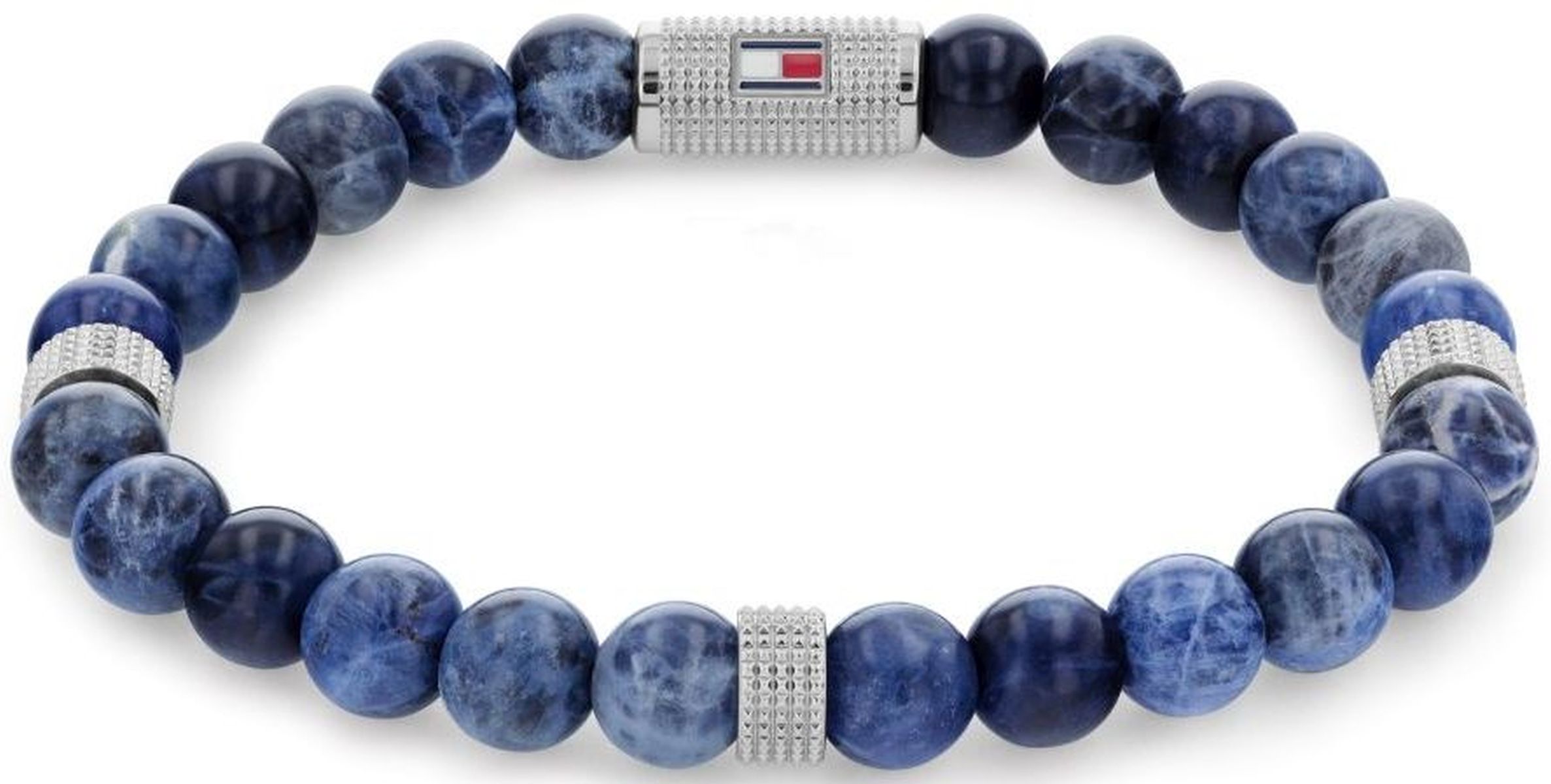 Bransoletka - Granatowa - Logo - Tommy Hilfiger - Męska - Prezent dla niego (2790436)