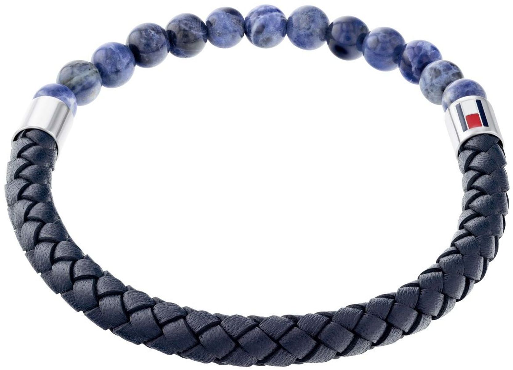 Bransoletka - Granatowa - Logo - Tommy Hilfiger - Męska - Prezent dla niego (2790475)