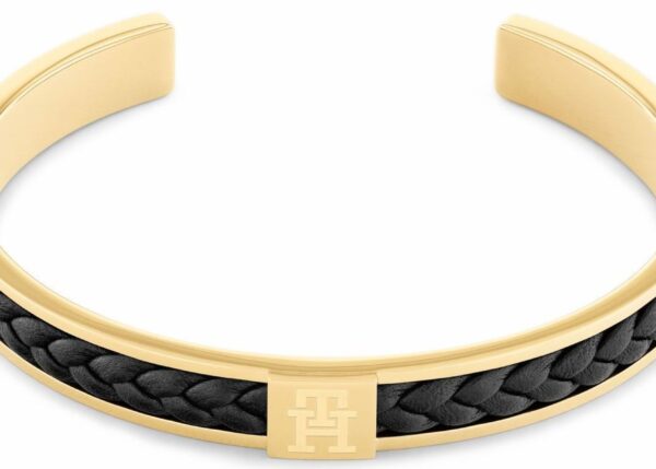 Bransoletka - Złota - Logo - Tommy Hilfiger - Męska - Prezent dla niego (2790491)