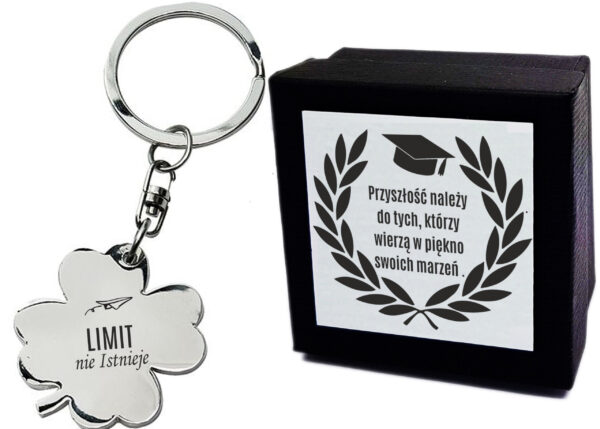 Brelok Na Pamiątkę Zakończenia Roku Szkolnego - dla uczniów, absolwentów - Limit nie istnieje