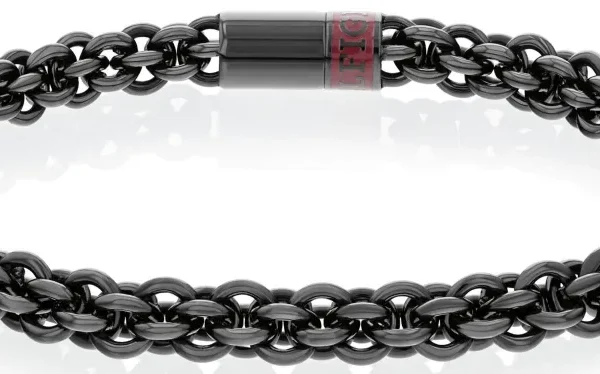 Bransoletka męska Tommy Hilfiger 2790523 stal czarna