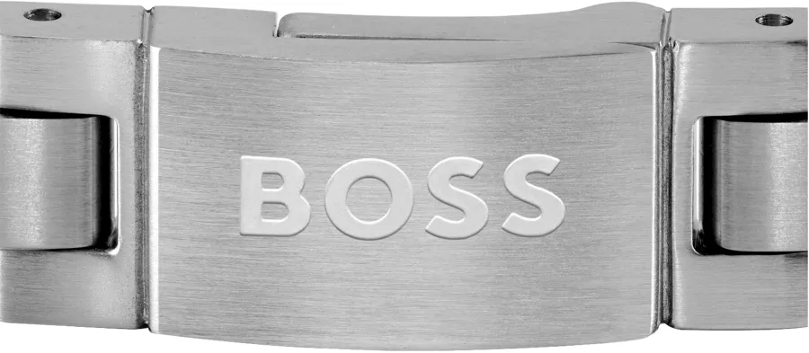 Bransoletka BOSS Metal Link Essentials 1580036 stalowa – zbliżenie na ogniwa