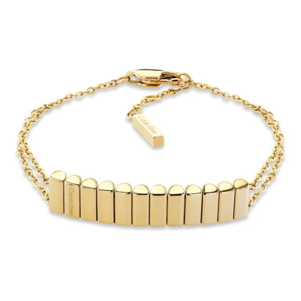 Bransoletka damska Calvin Klein Modern Repetition 35000942 stal złota