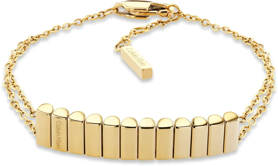 Bransoletka damska Calvin Klein Modern Repetition 35000942 stal złota