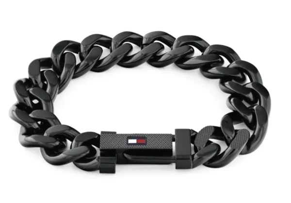 Bransoletka męska Tommy Hilfiger 2790639 stal czarna
