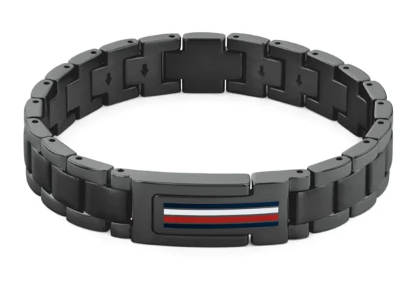 Bransoletka męska Tommy Hilfiger 2790597 stal czarna