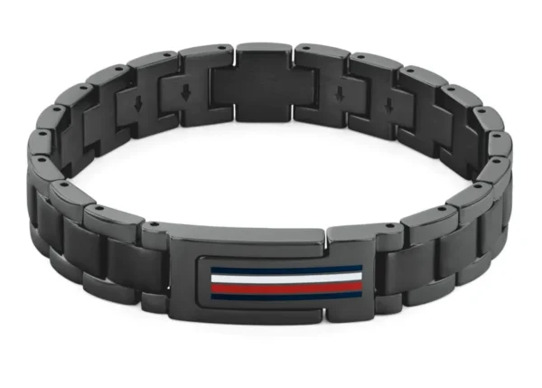 Bransoletka męska Tommy Hilfiger 2790597 stal czarna
