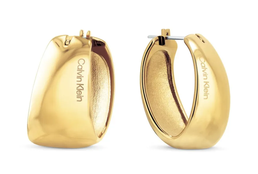 Kolczyki damskie Calvin Klein Modern Purity 35000832 stal złota