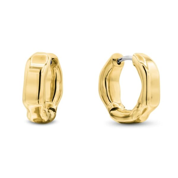 Kolczyki damskie Calvin Klein Fluid Forms 35001018 stal złota