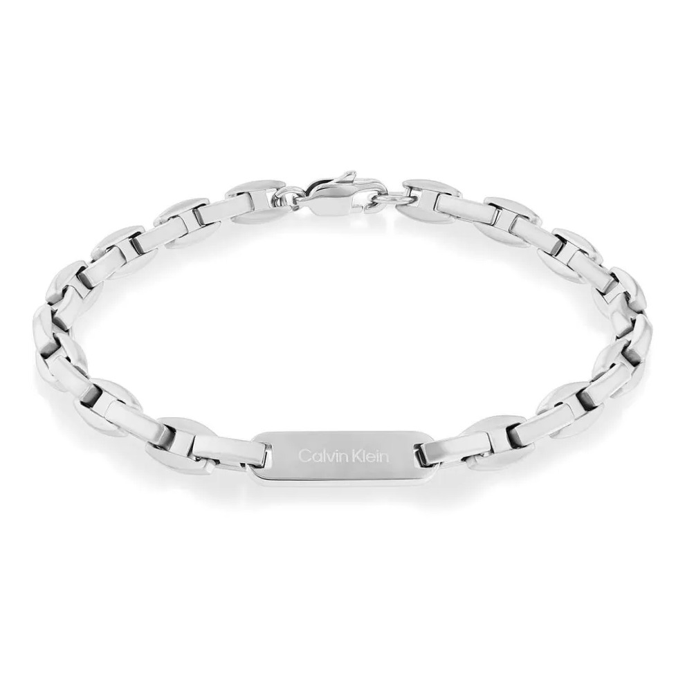 Bransoletka męska Calvin Klein Bold Metals 35000411 stal srebrna