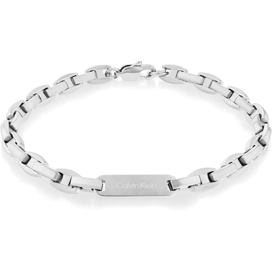 Bransoletka męska Calvin Klein Bold Metals 35000411 stal srebrna