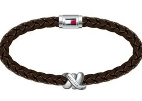 Bransoletka męska Tommy Hilfiger 2790735 skóra brązowa