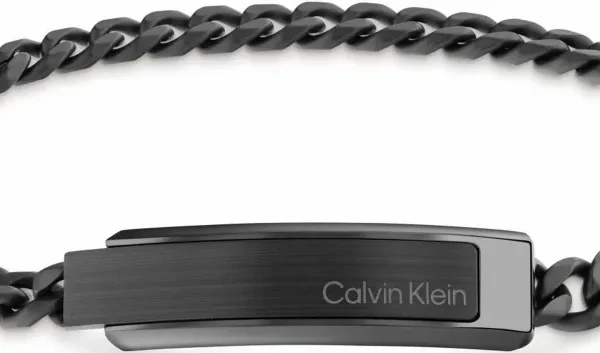 Bransoletka męska Calvin Klein Iconic ID 35000049 stal czarna