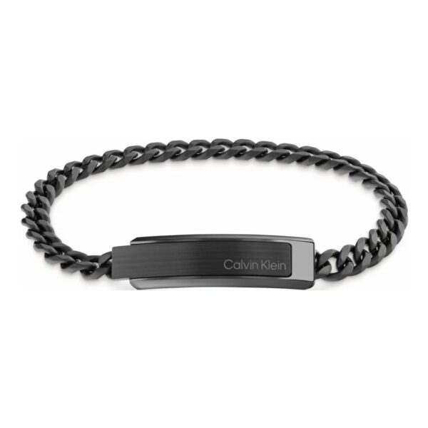 Bransoletka męska Calvin Klein Iconic ID 35000049 stal czarna