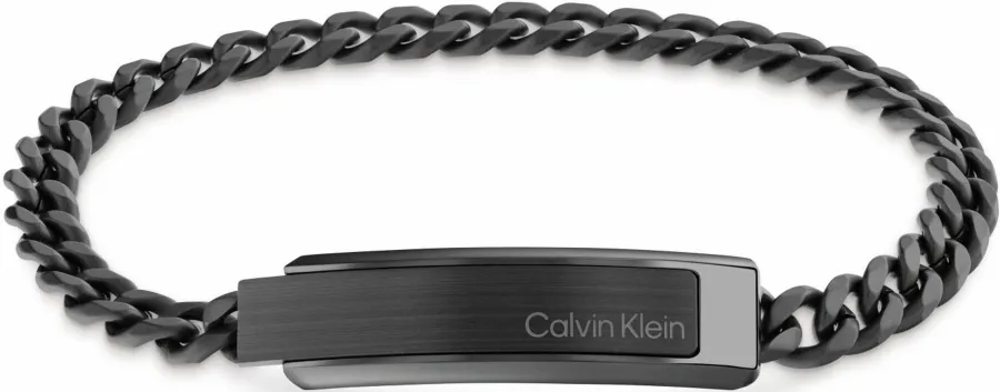 Bransoletka męska Calvin Klein Iconic ID 35000049 stal czarna