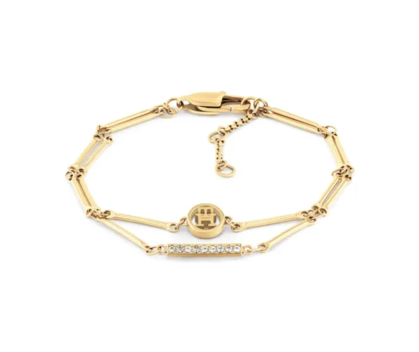 Bransoletka damska Tommy Hilfiger 2781000 stal złota