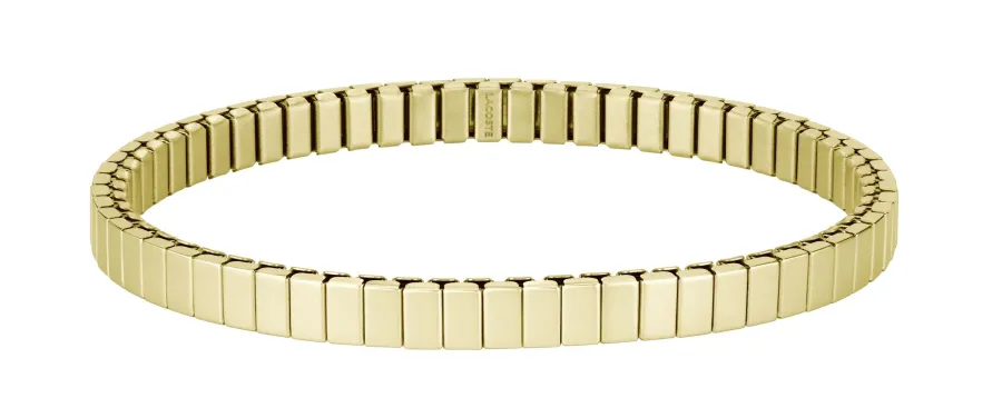 Bransoletka Lacoste Courtline 2040655 złota – detal