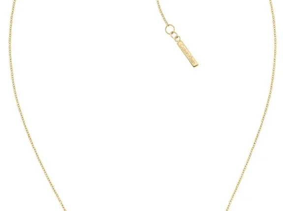 Naszyjnik damski Calvin Klein Sculpted 35000816 stal złota