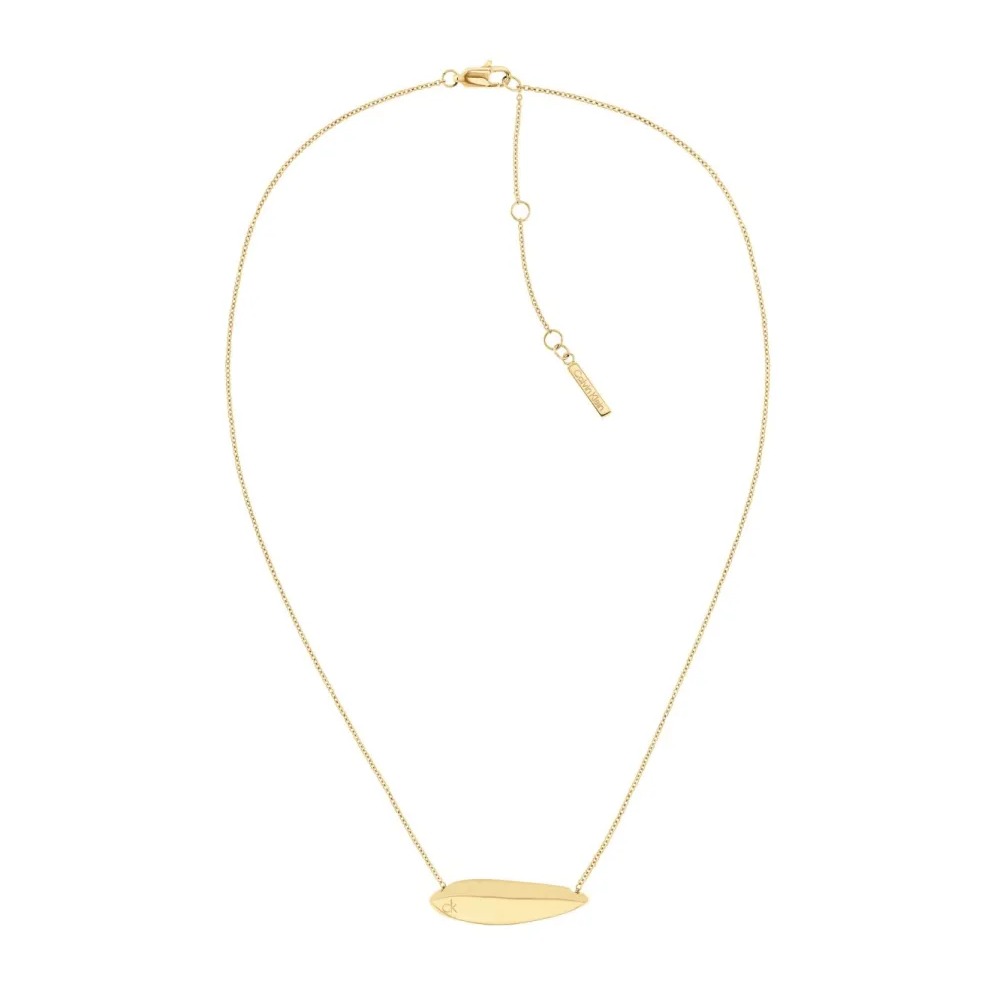 Naszyjnik damski Calvin Klein Sculpted 35000816 stal złota