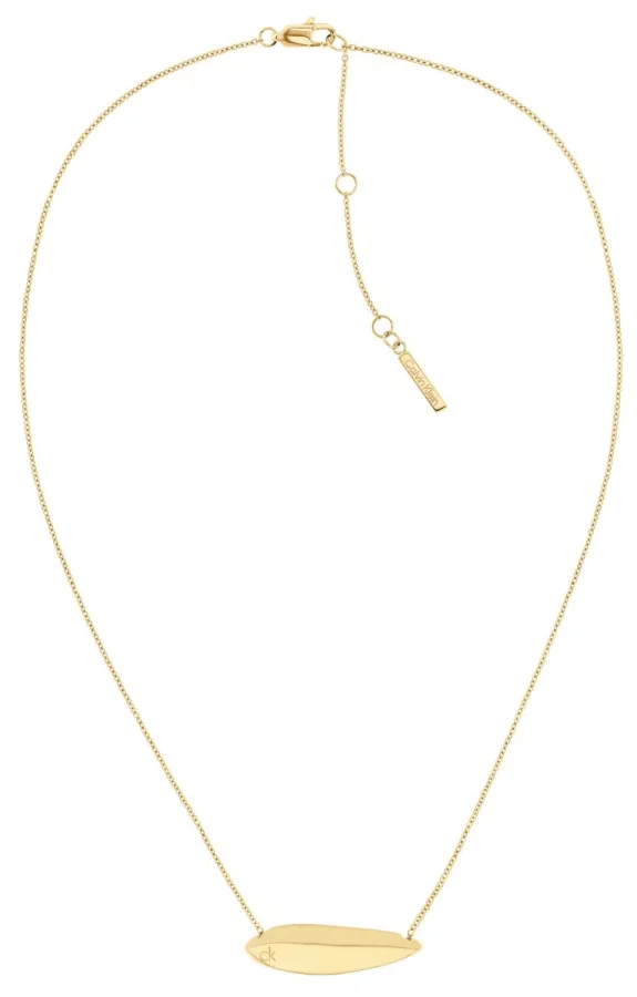 Naszyjnik damski Calvin Klein Sculpted 35000816 stal złota