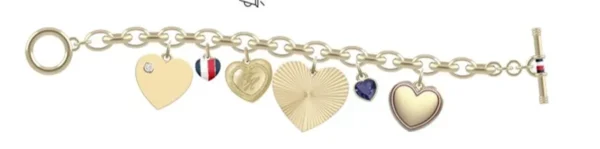 Bransoletka damska Tommy Hilfiger 2781066 stal złota