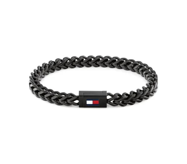Bransoletka męska Tommy Hilfiger 2790649 stal czarna